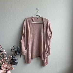 pink madewell cardigan